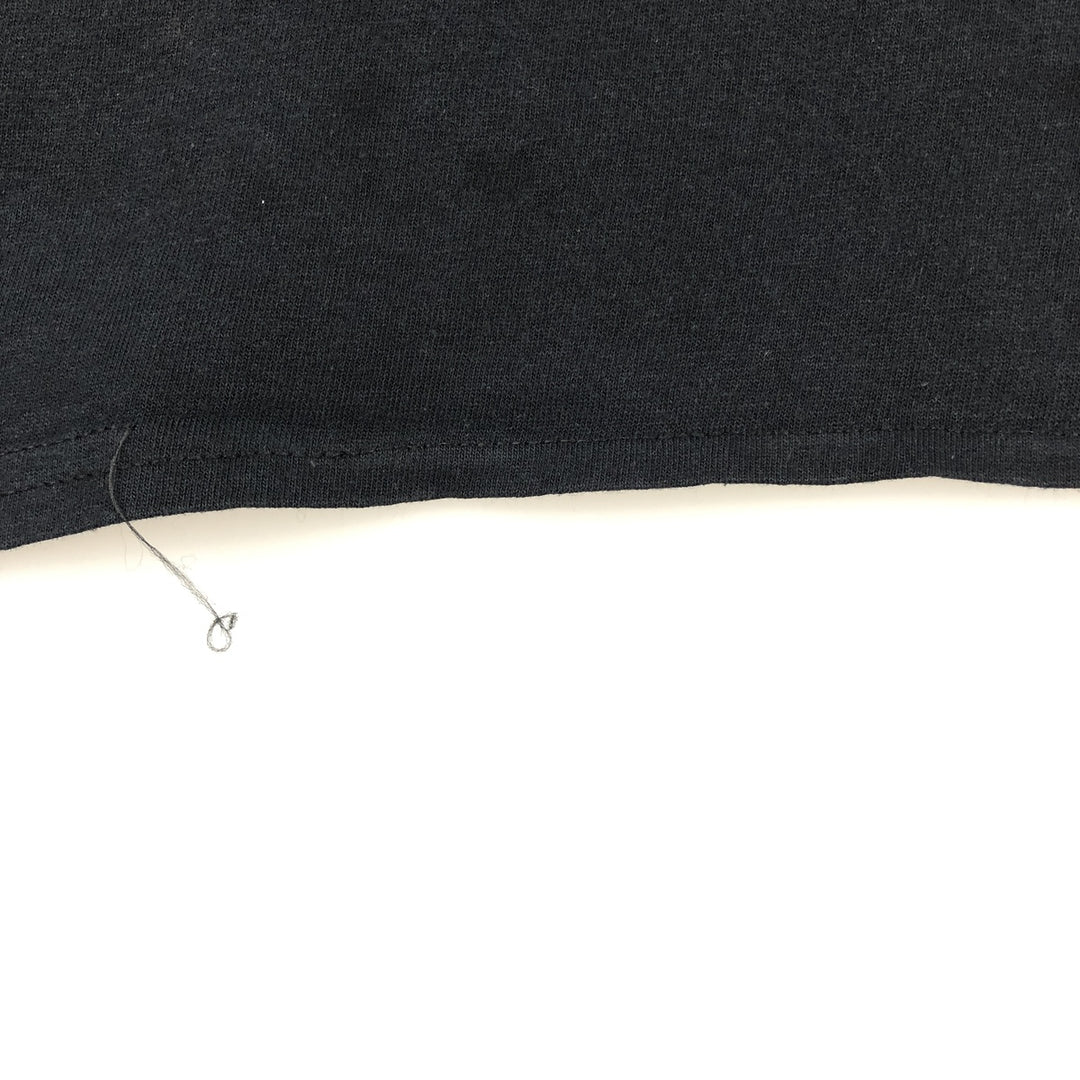 NIRVANA Nirvana Band T-shirt, Band T, Men's M size cotton black type Vintage Second Hand