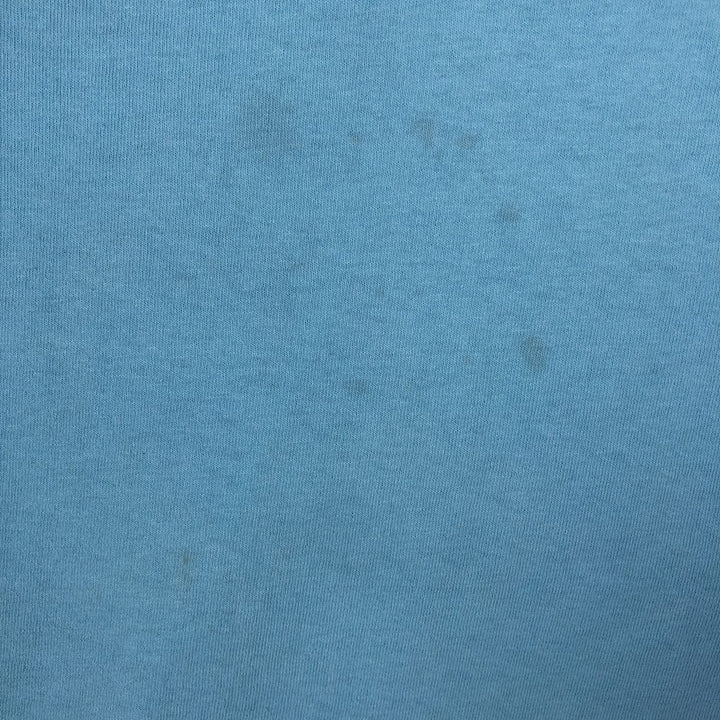 METALLICA Skull Pattern Band T-shirt Band Tee Men's M size cotton Blue type light blue Vintage Second Hand