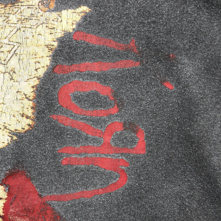 KORN band T-shirt, band T, men's XL size unclear Charcoal Vintage Second Hand