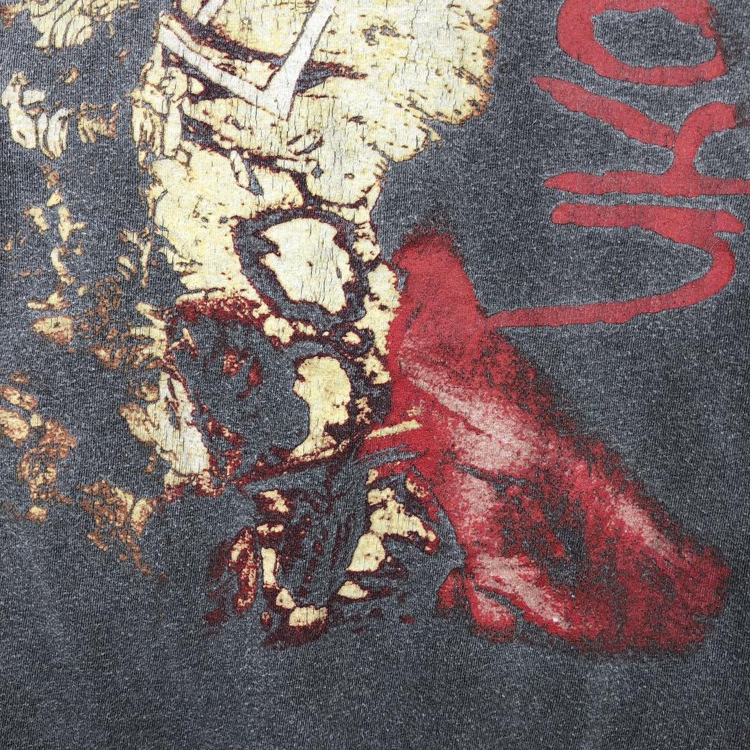 KORN band T-shirt, band T, men's XL size unclear Charcoal Vintage Second Hand