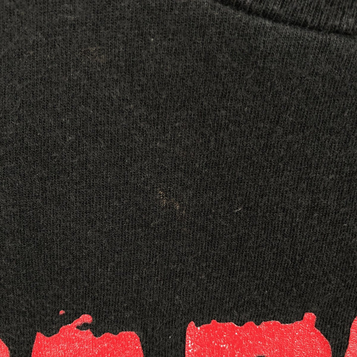 DELTA PEARL JAM Band T-shirt (Men's size L) cotton black type Vintage Second Hand