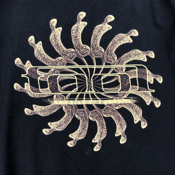 TOOL Band T-shirt, Men's M size cotton black type Vintage Second Hand