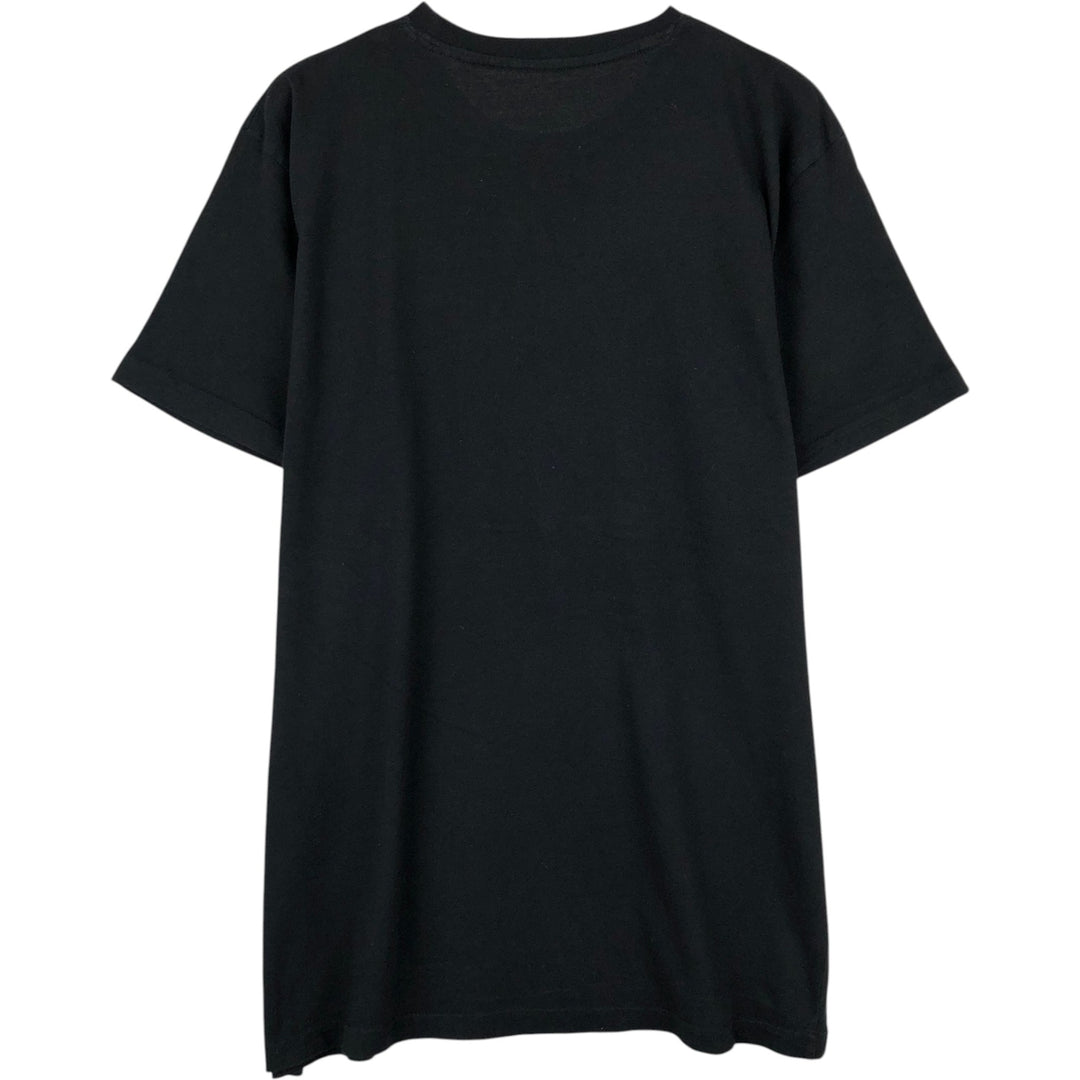 KORN band t-shirt, made in the UK, men's size L equivalent. cotton black type Vintage Second Hand