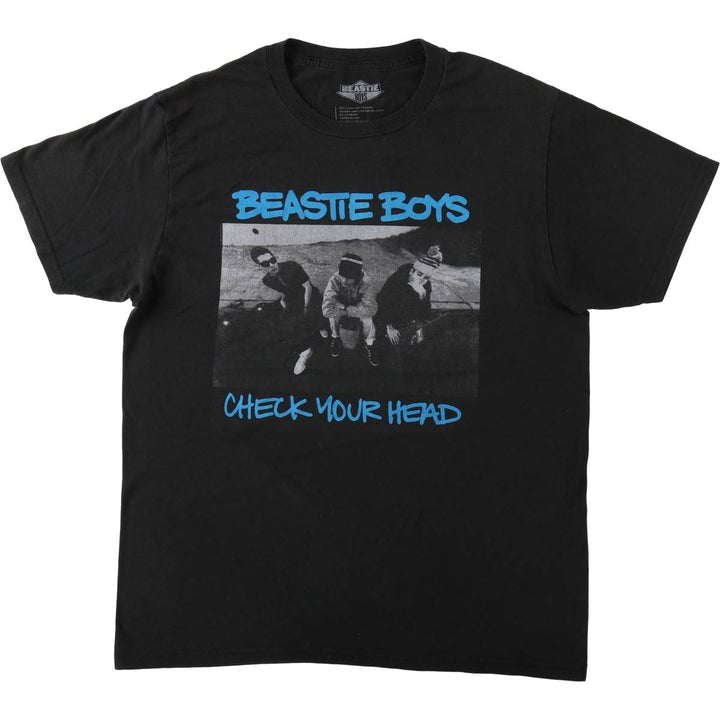 BEASTIE BOYS Rap T-Shirt (Men's Size L) cotton black type Vintage Second Hand