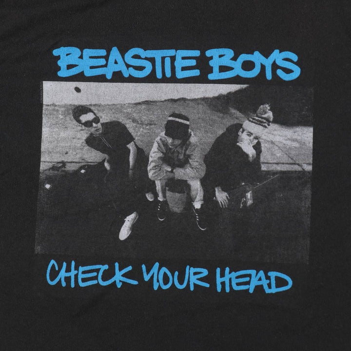 BEASTIE BOYS Rap T-Shirt (Men's Size L) cotton black type Vintage Second Hand