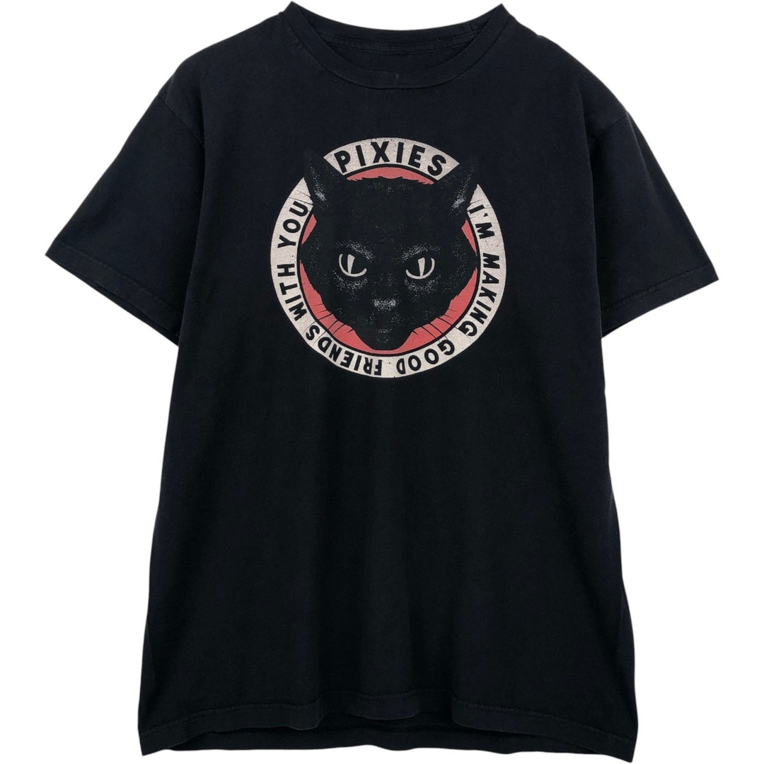 PIXIES band t-shirt, men's size M. unclear black type Vintage Second Hand