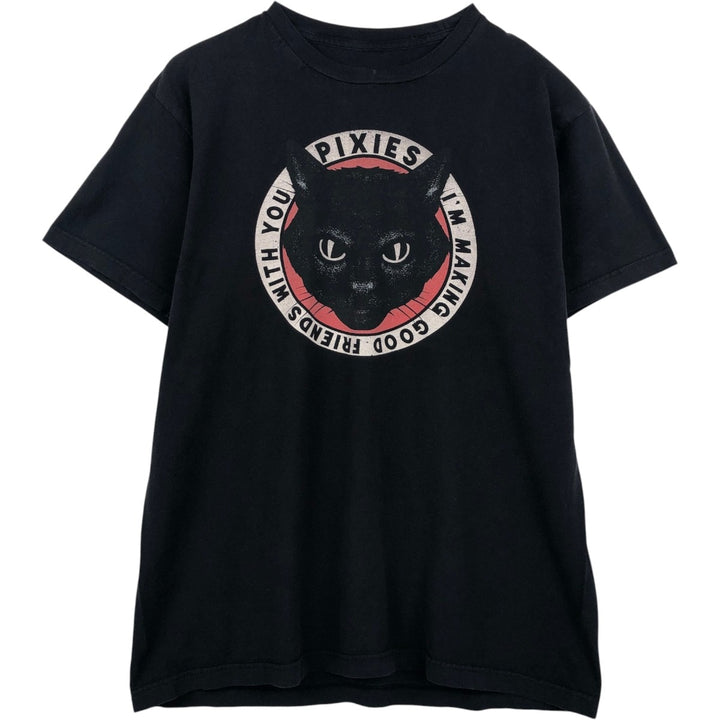 PIXIES band t-shirt, men's size M. unclear black type Vintage Second Hand