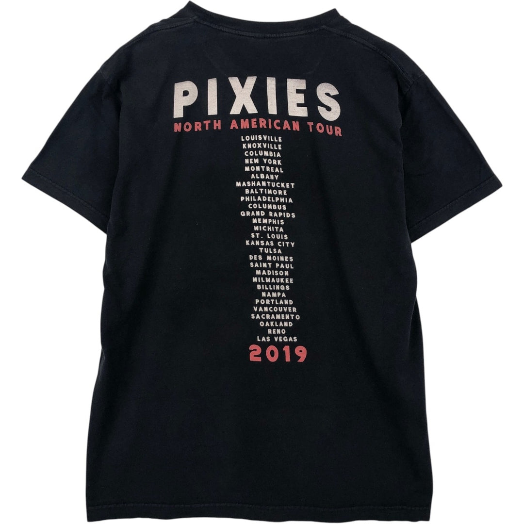 PIXIES band t-shirt, men's size M. unclear black type Vintage Second Hand