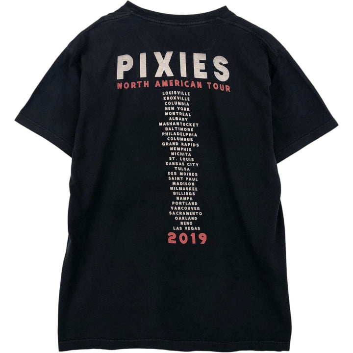 PIXIES band t-shirt, men's size M. unclear black type Vintage Second Hand