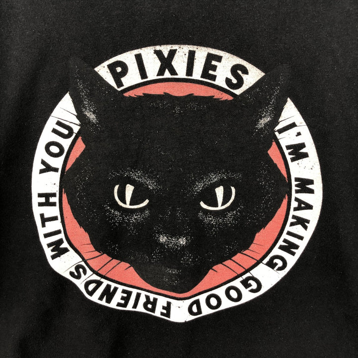 PIXIES band t-shirt, men's size M. unclear black type Vintage Second Hand