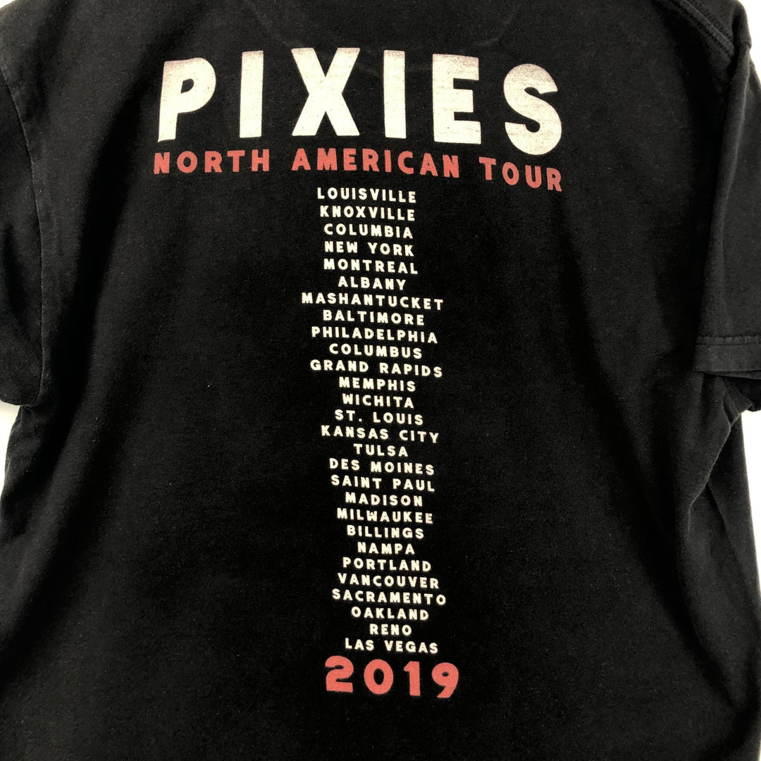 PIXIES band t-shirt, men's size M. unclear black type Vintage Second Hand