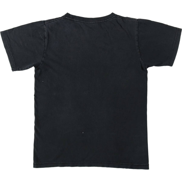 SLAYER Skull Pattern Band T-Shirt (Men's Size XS) unclear black type Vintage Second Hand