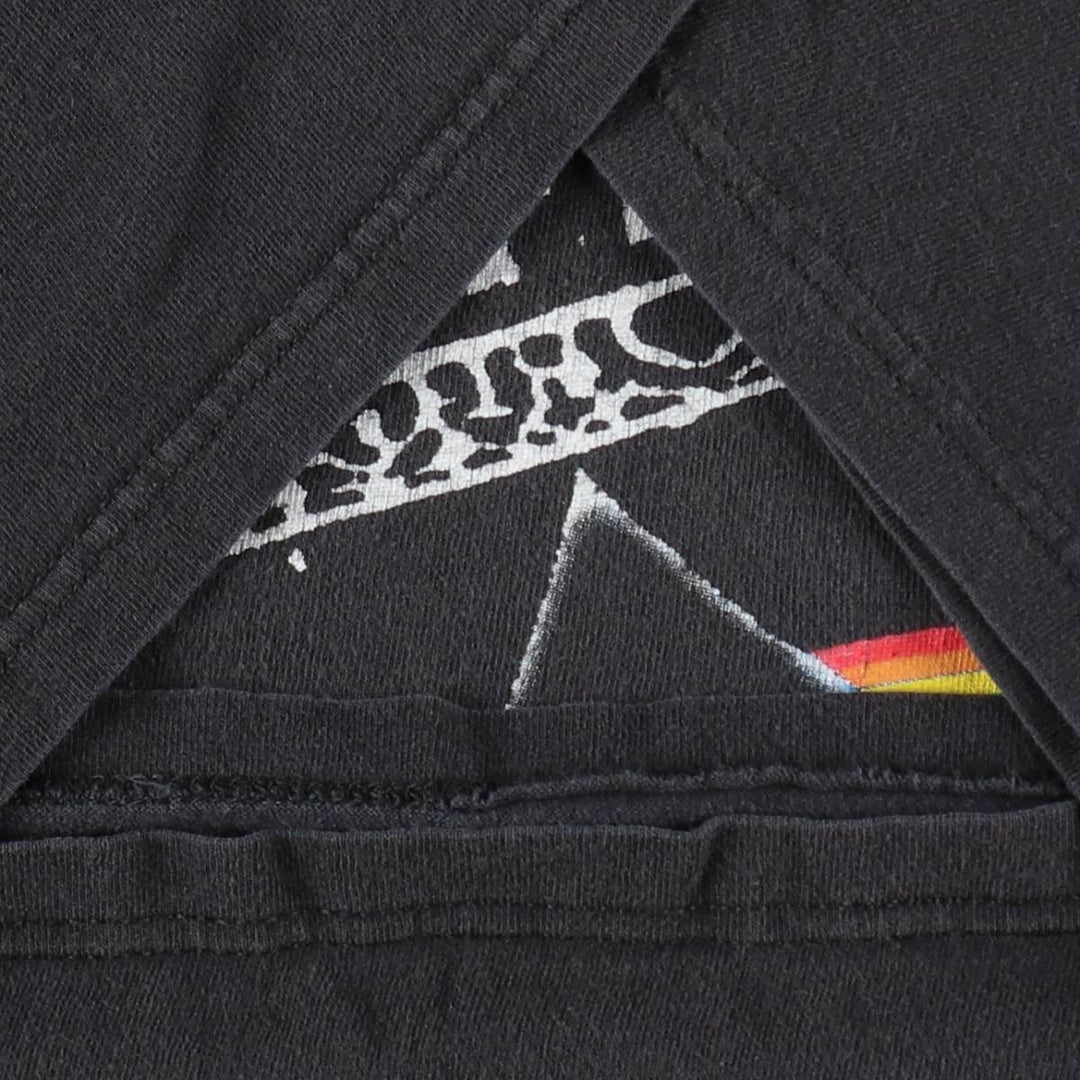 DELTA PINK FLOYD Band T-Shirt (Men's XXL equivalent) cotton black type Vintage Second Hand
