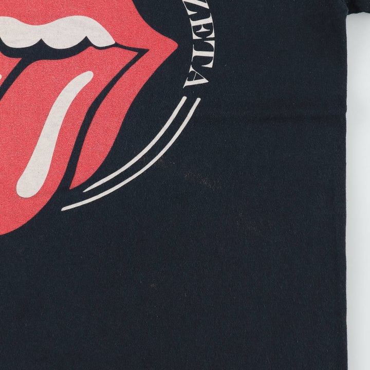 Gildan The Rolling Stones Band T-shirt (Men's size M) cotton black type Vintage Second Hand