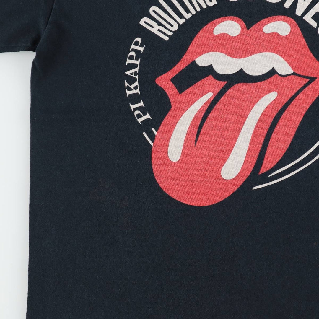 Gildan The Rolling Stones Band T-shirt (Men's size M) cotton black type Vintage Second Hand