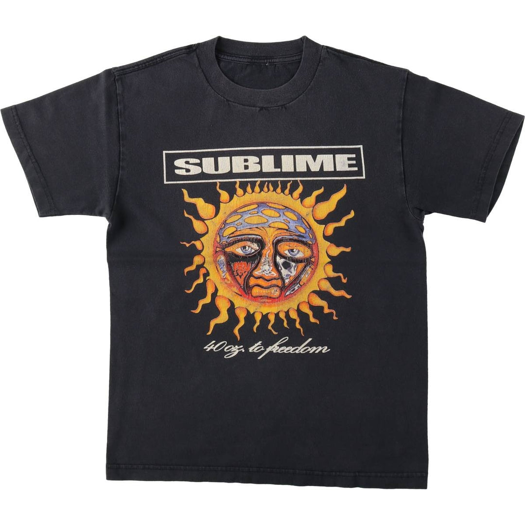 SUBLIME Band T-shirt, Men's XL size unclear black type Vintage Second Hand
