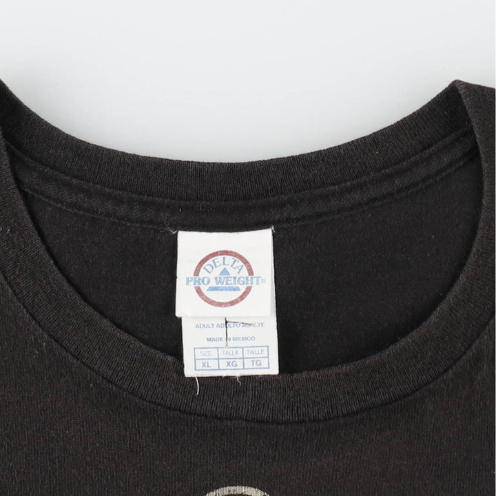 DELTA NIRVANA Band T-Shirt (Men's XL equivalent) cotton black type Vintage Second Hand