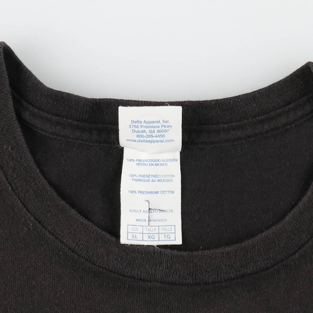DELTA NIRVANA Band T-Shirt (Men's XL equivalent) cotton black type Vintage Second Hand