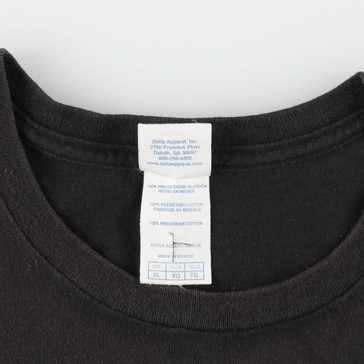 DELTA NIRVANA Band T-Shirt (Men's XL equivalent) cotton black type Vintage Second Hand