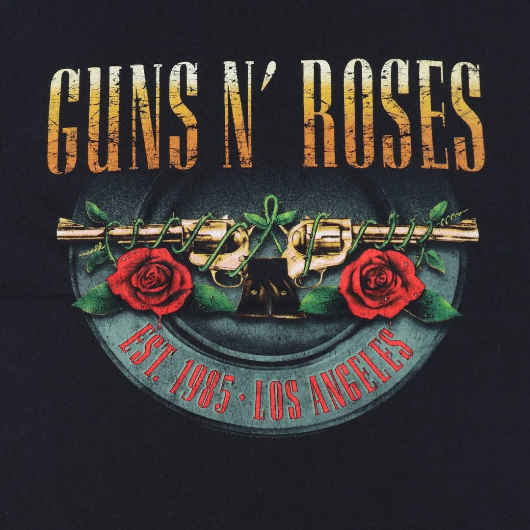 Guns N' Roses Band T-shirt, Band T, Men's XL size unclear black type Vintage Second Hand