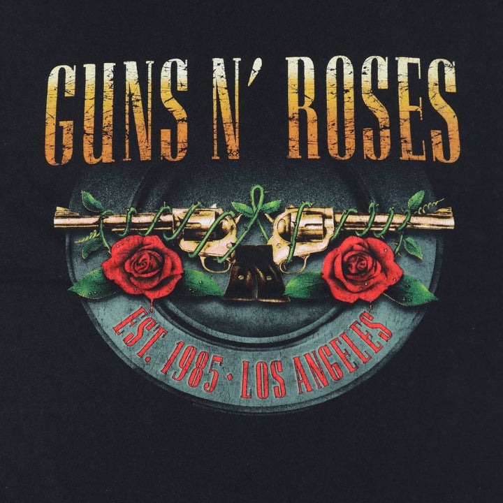 Guns N' Roses Band T-shirt, Band T, Men's XL size unclear black type Vintage Second Hand