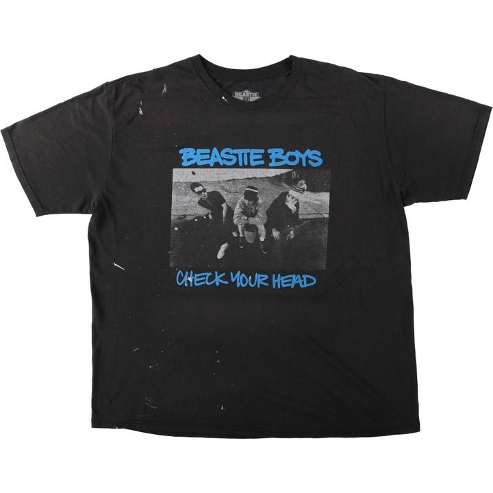 BEASTIE BOYS Rap T-Shirt (Men's XL equivalent) cotton black type Vintage Second Hand