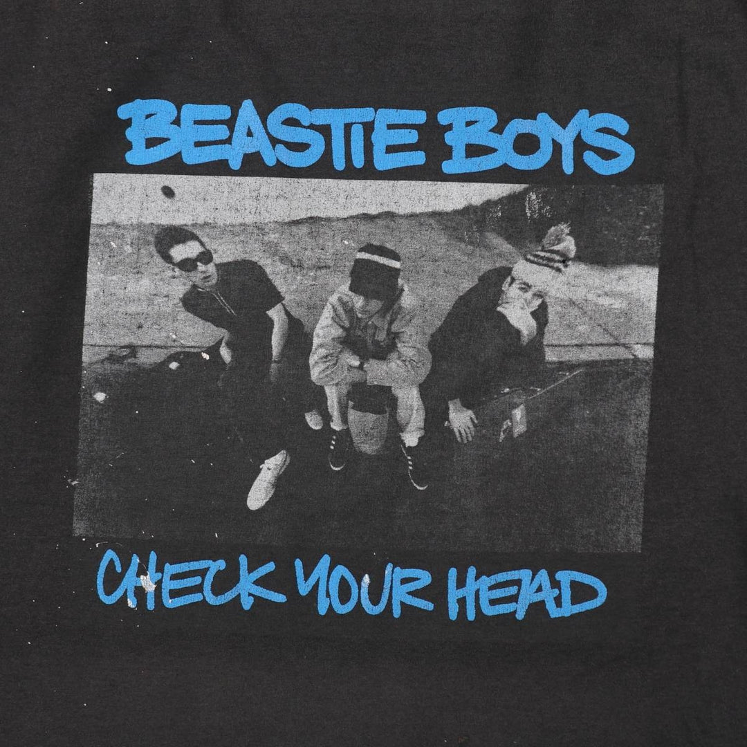 BEASTIE BOYS Rap T-Shirt (Men's XL equivalent) cotton black type Vintage Second Hand
