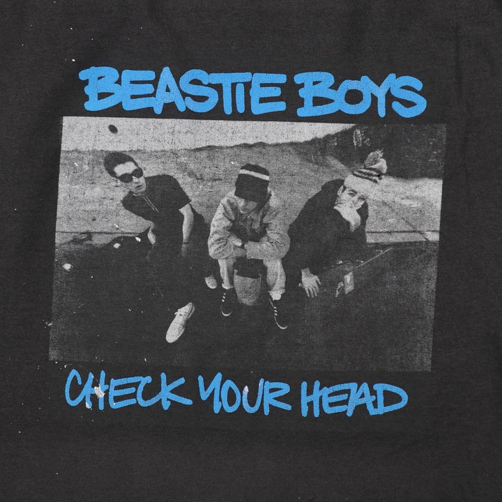 BEASTIE BOYS Rap T-Shirt (Men's XL equivalent) cotton black type Vintage Second Hand