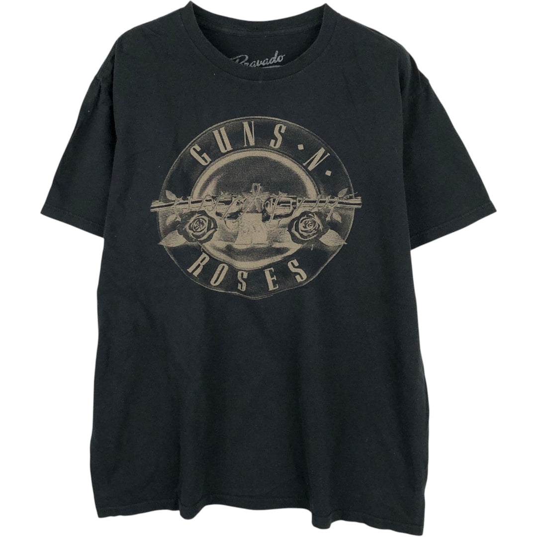 Bravado Guns N' Roses Band T-shirt (Men's XL equivalent) cotton black type Vintage Second Hand
