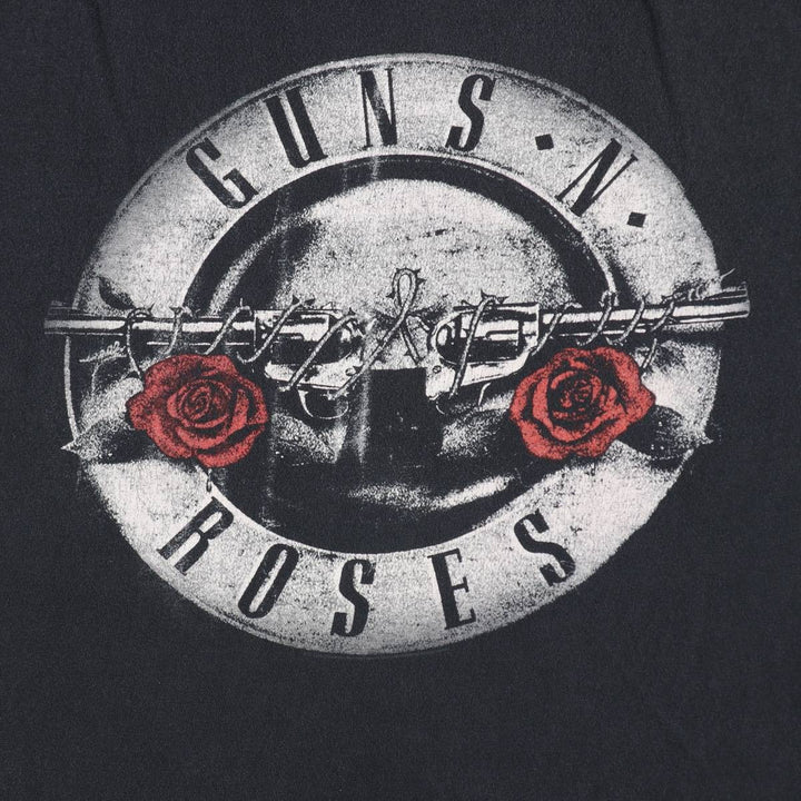 Guns N' Roses band t-shirt, size XXL (equivalent to men's XXL). cotton black type Vintage Second Hand