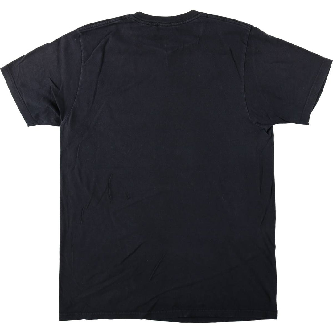 THE BEATLES Band T-shirt, Men's M size cotton black type Vintage Second Hand