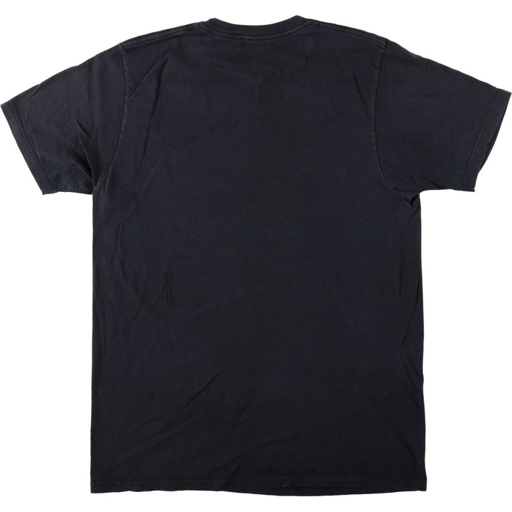 THE BEATLES Band T-shirt, Men's M size cotton black type Vintage Second Hand