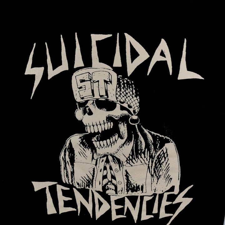 SUICIDAL TENDENCIES Band T-shirt (Men's XL equivalent) unclear black type Vintage Second Hand