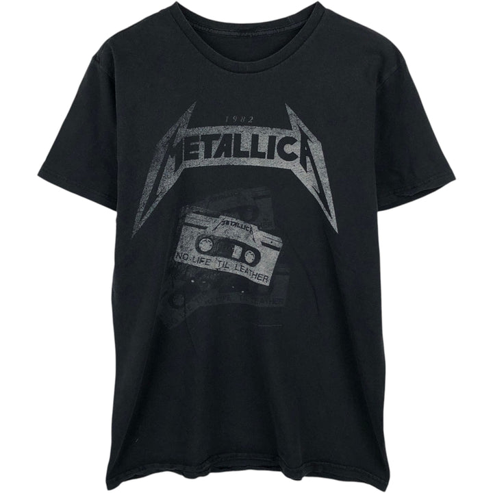 METALLICA Metallica Band T-shirt Band T Men's XL size unclear black type Vintage Second Hand