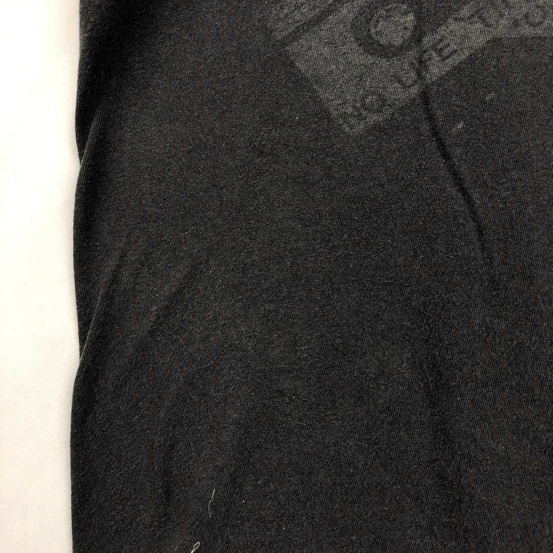 METALLICA Metallica Band T-shirt Band T Men's XL size unclear black type Vintage Second Hand