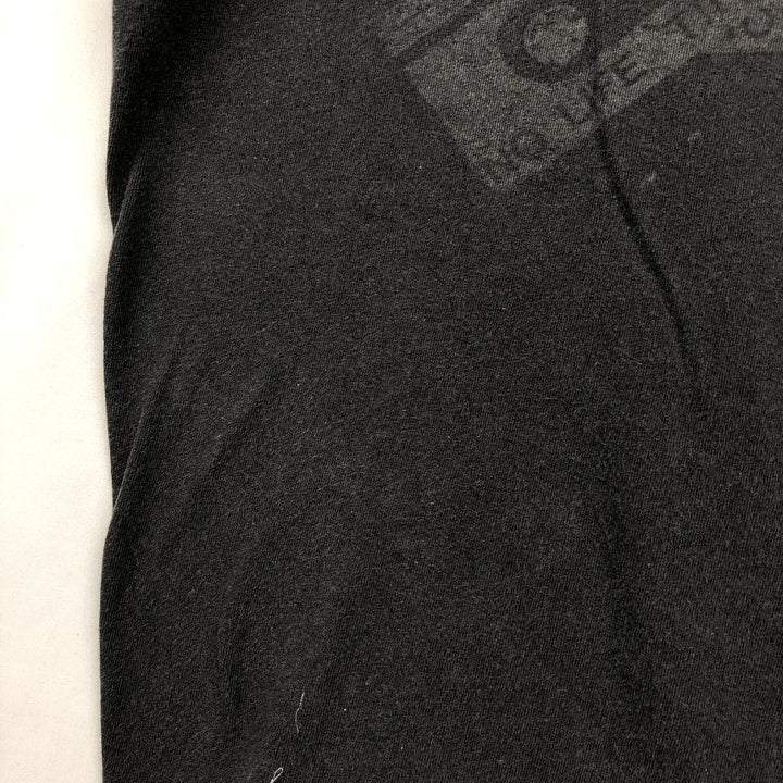METALLICA Metallica Band T-shirt Band T Men's XL size unclear black type Vintage Second Hand