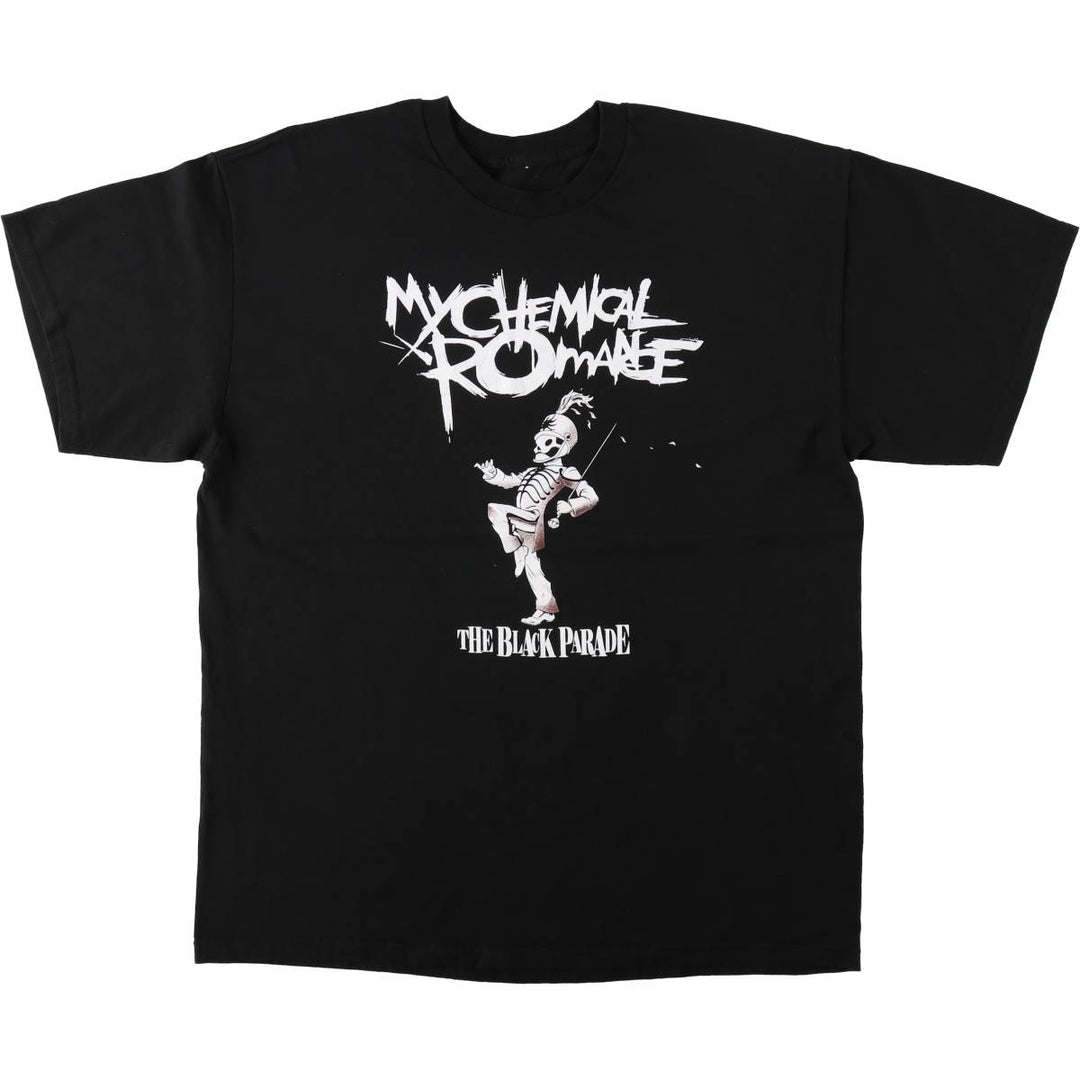 MY CHEMICAL ROMANCE My Chemical Romance Band T-shirt Band T Men's XL equivalent unclear black type Vintage Second Hand