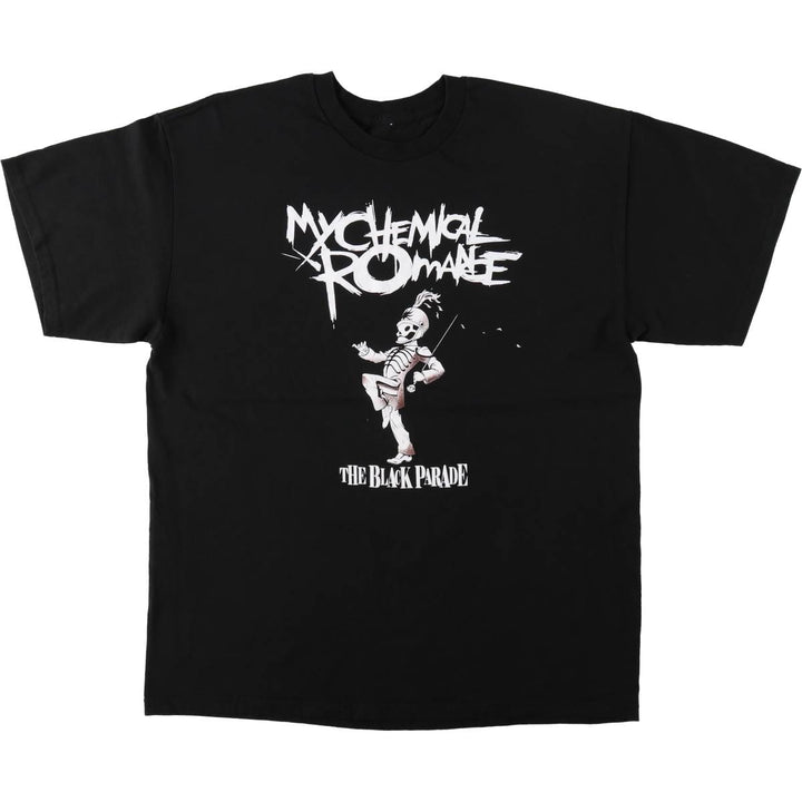 MY CHEMICAL ROMANCE My Chemical Romance Band T-shirt Band T Men's XL equivalent unclear black type Vintage Second Hand