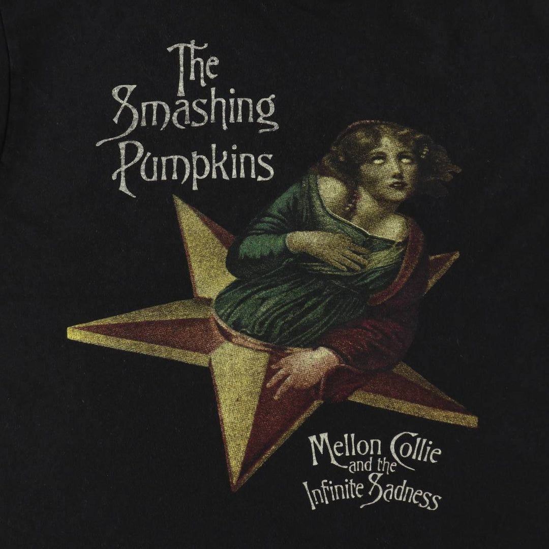 THE SMASHING PUMPKINS Smashing Pumpkins Band T-shirt Band T Men's M equivalent cotton black type Vintage Second Hand
