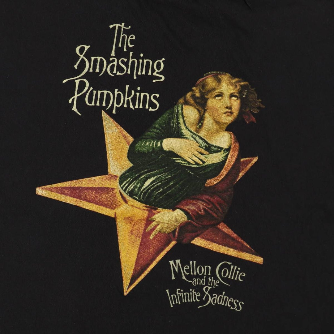 THE SMASHING PUMPKINS Smashing Pumpkins Band T-shirt Band T Men's XL equivalent cotton black type Vintage Second Hand