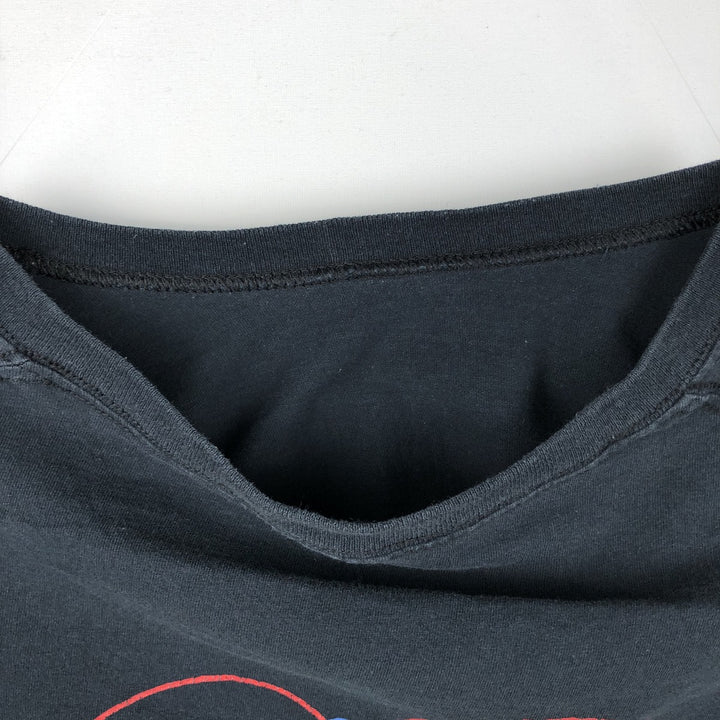 The Rolling Stones Band T-shirt, Band T, Men's L size unclear black type Vintage Second Hand