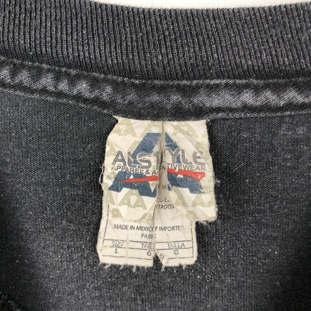 ALSTYLE SLAYER Band T-shirt (Men's size L) cotton black type Vintage Second Hand