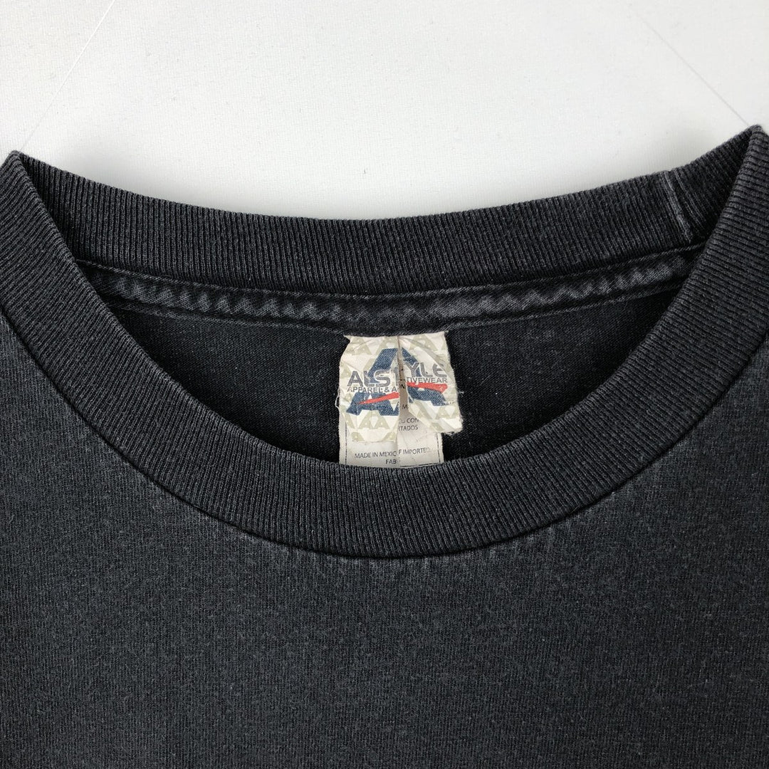 ALSTYLE SLAYER Band T-shirt (Men's size L) cotton black type Vintage Second Hand