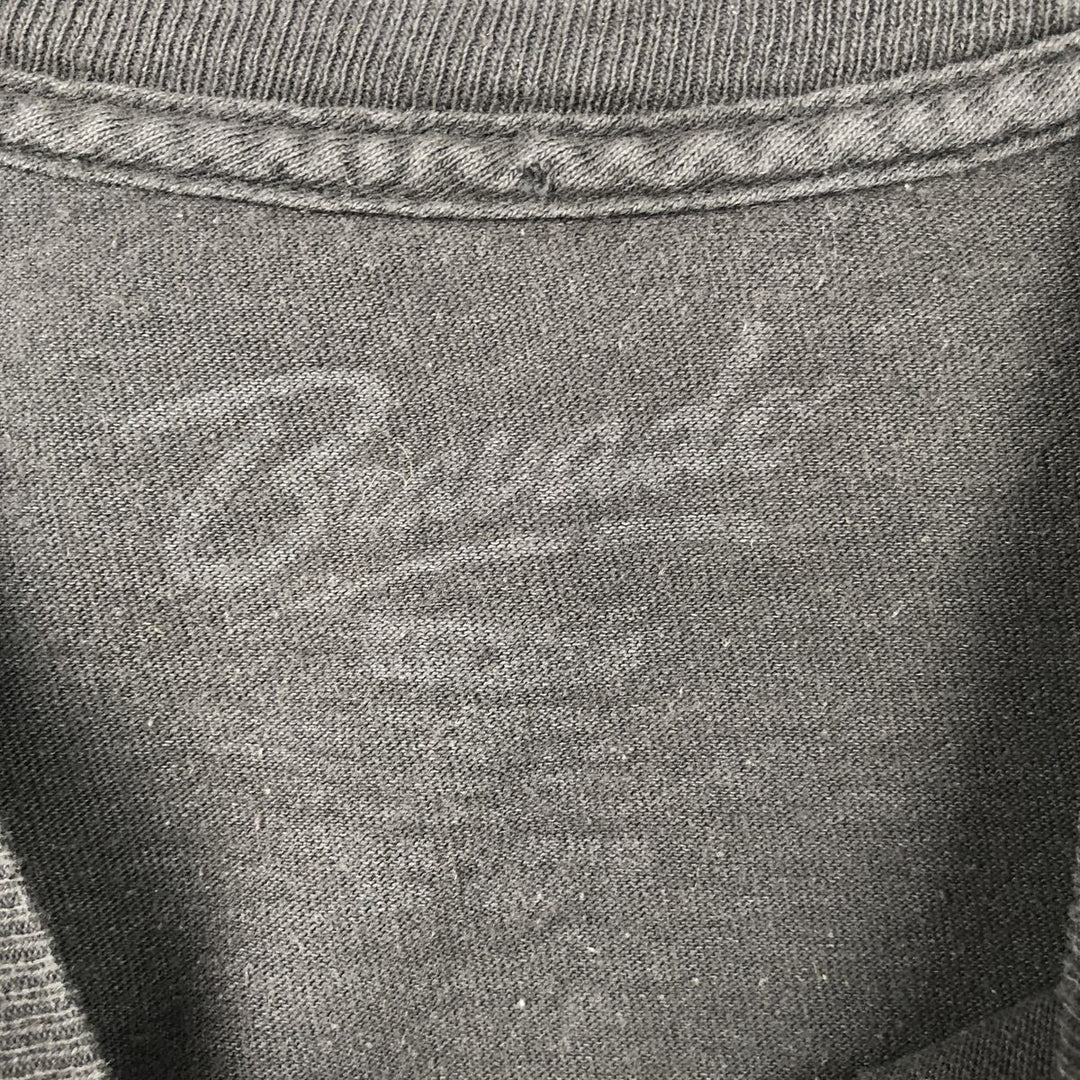 Bravado PANTERA Skull Pattern Snake Pattern Python Pattern Band T-shirt Men's Size S unclear black type Vintage Second Hand