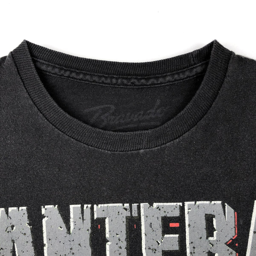 Bravado PANTERA Skull Pattern Snake Pattern Python Pattern Band T-shirt Men's Size S unclear black type Vintage Second Hand