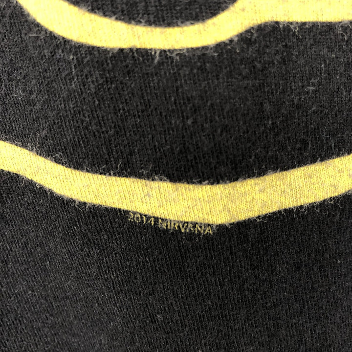 NIRVANA Nirvana Band T-shirt, Band T, Men's S size unclear black type Vintage Second Hand