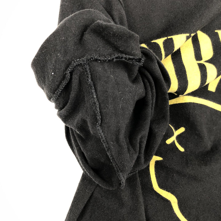 NIRVANA Nirvana Band T-shirt, Band T, Men's S size unclear black type Vintage Second Hand