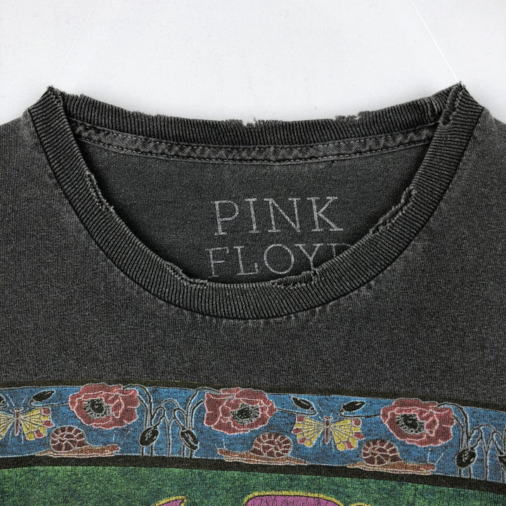 PINK FLOYD Pink Floyd Band T-shirt Band T Men's XL size cotton gray type Vintage Second Hand
