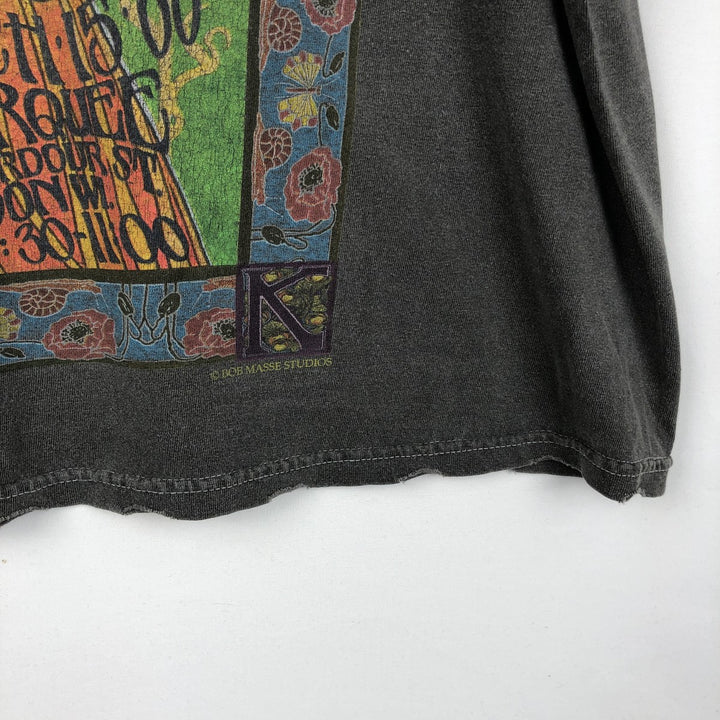 PINK FLOYD Pink Floyd Band T-shirt Band T Men's XL size cotton gray type Vintage Second Hand