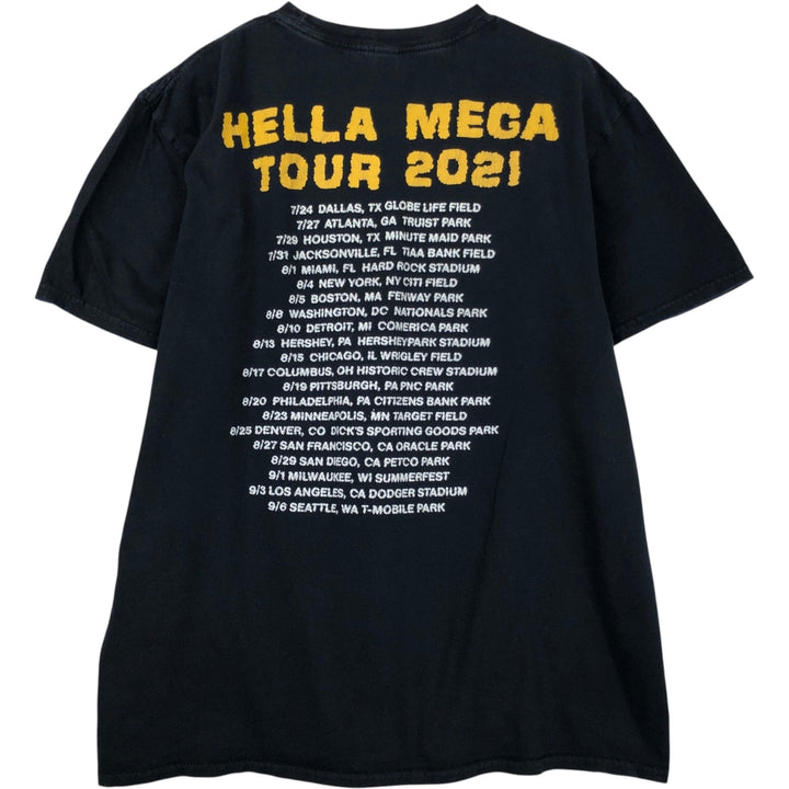 GREEN DAY Green Day Band T-shirt Band T Men's M size unclear black type Vintage Second Hand